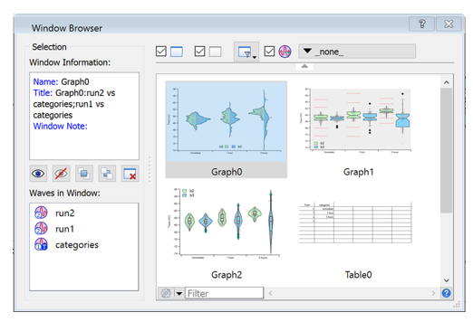Igor pro9窗口瀏覽器標題