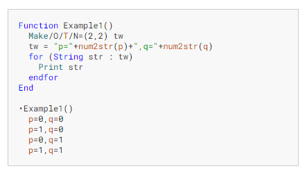 Igor pro9改進循環程序